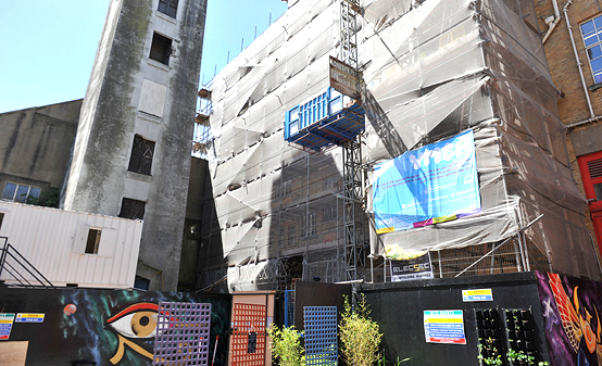 YMCA Bristol project in progress