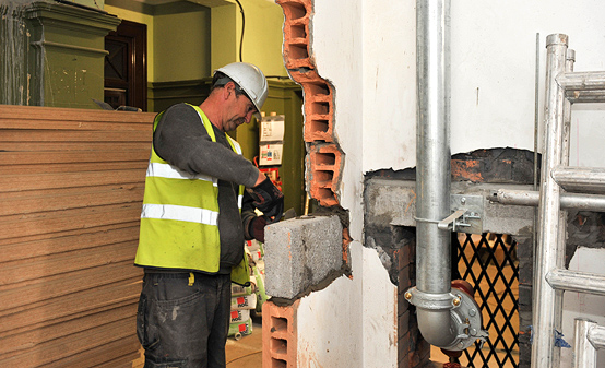 YMCA Bristol project in progress