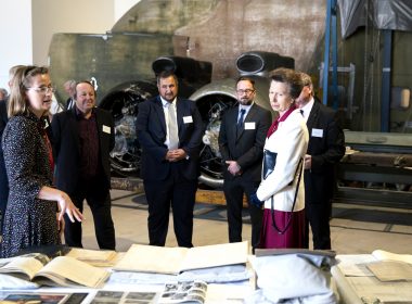 Historical Aerospace Bristol workshop opened by HRH The Princess Royal following JPC’s restoration works