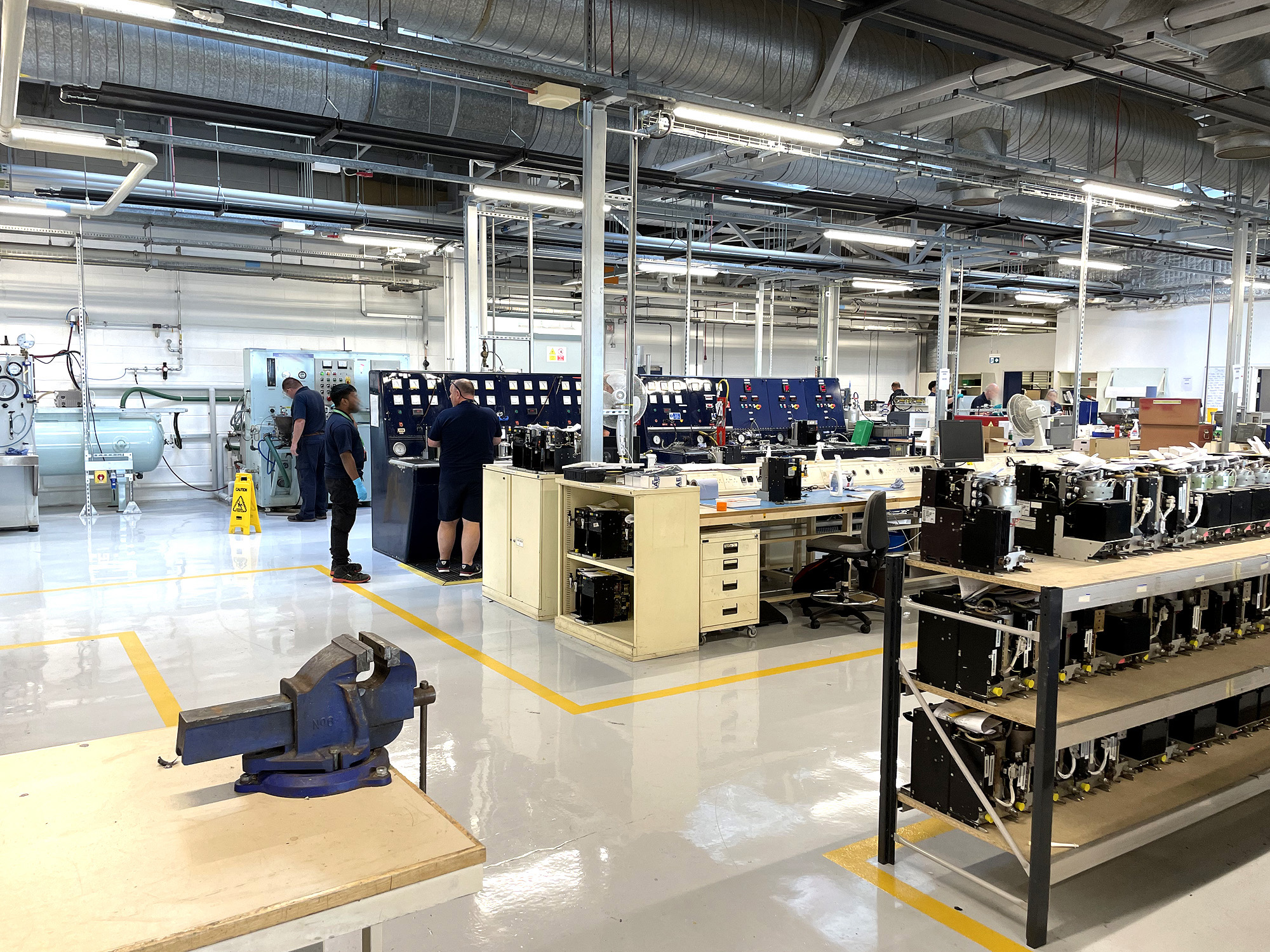 Aircraft maintenance facility in Wales