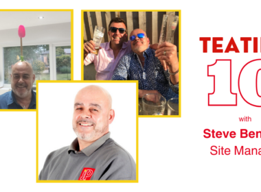 Tea Time 10: Steve Bennett, Site Manager