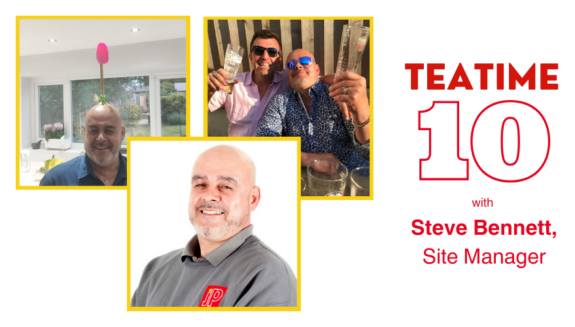Tea Time 10: Steve Bennett, Site Manager