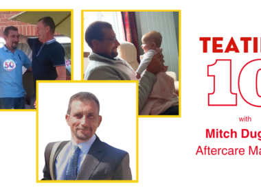 Tea Time 10: Mitch Duggan, Aftercare Manager