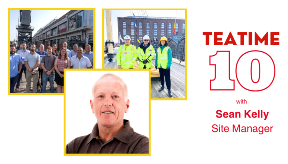 Tea Time 10: Sean Kelly, Site Manager